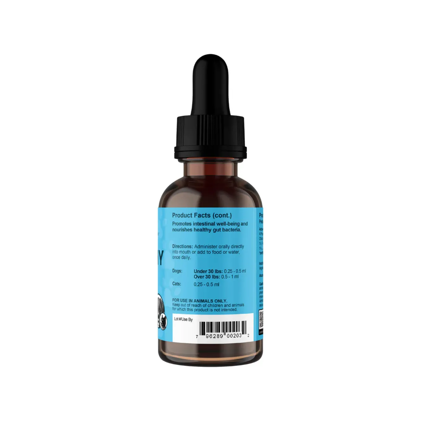 Animal Essentials Healthy Gut Herbal Prebioitc Liquid for Dogs & Cats