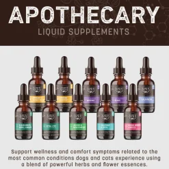 Earth Animal Organic Herbal Remedies No More Runs Tincture for Dogs