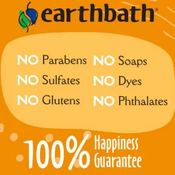 Earthbath Totally Natural Pet Care Oatmeal & Aloe Detangling Itch Relief Conditioner for Dogs & Cats
