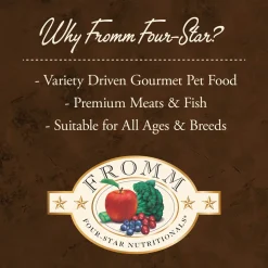 Fromm Four Star Grain Free Salmon Tunachovy Dry Cat Food