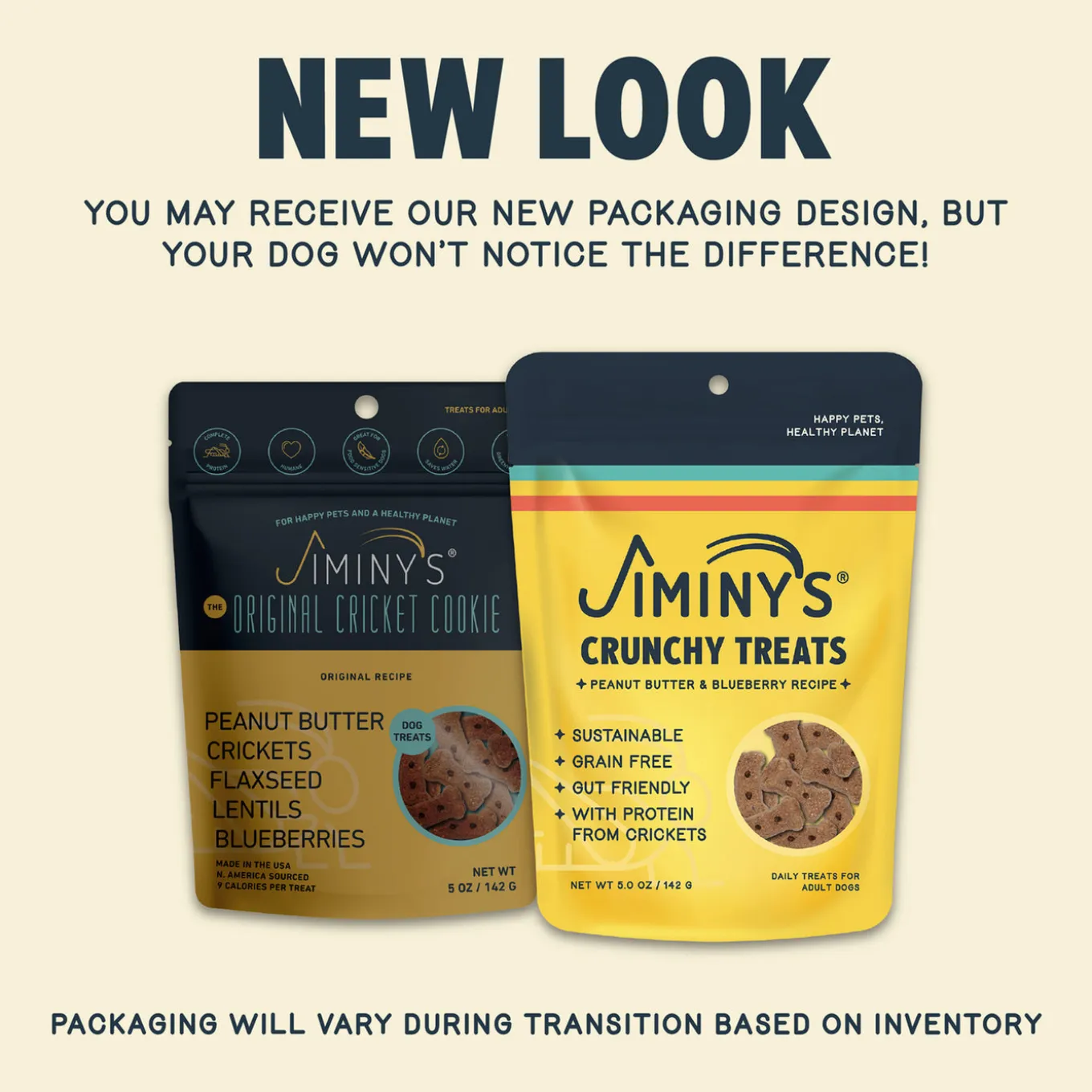 Jiminy's Crunchy Biscuit Dog Treats