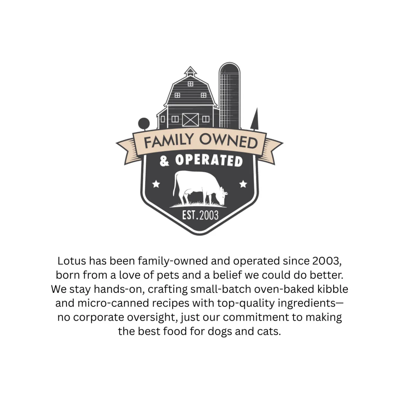 Lotus Oven Baked Kibble Grain Free Dry Dog Food