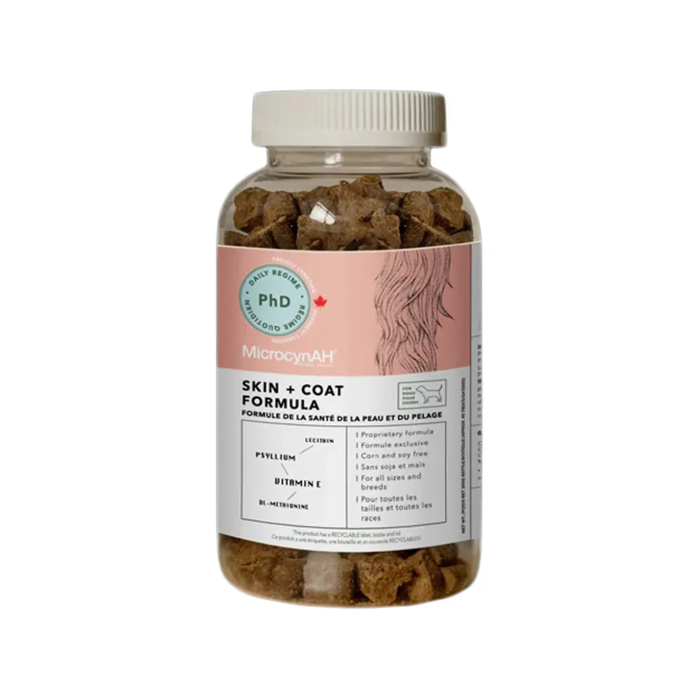 MicrocynAH PHD Skin & Coat Health Chews for Dogs
