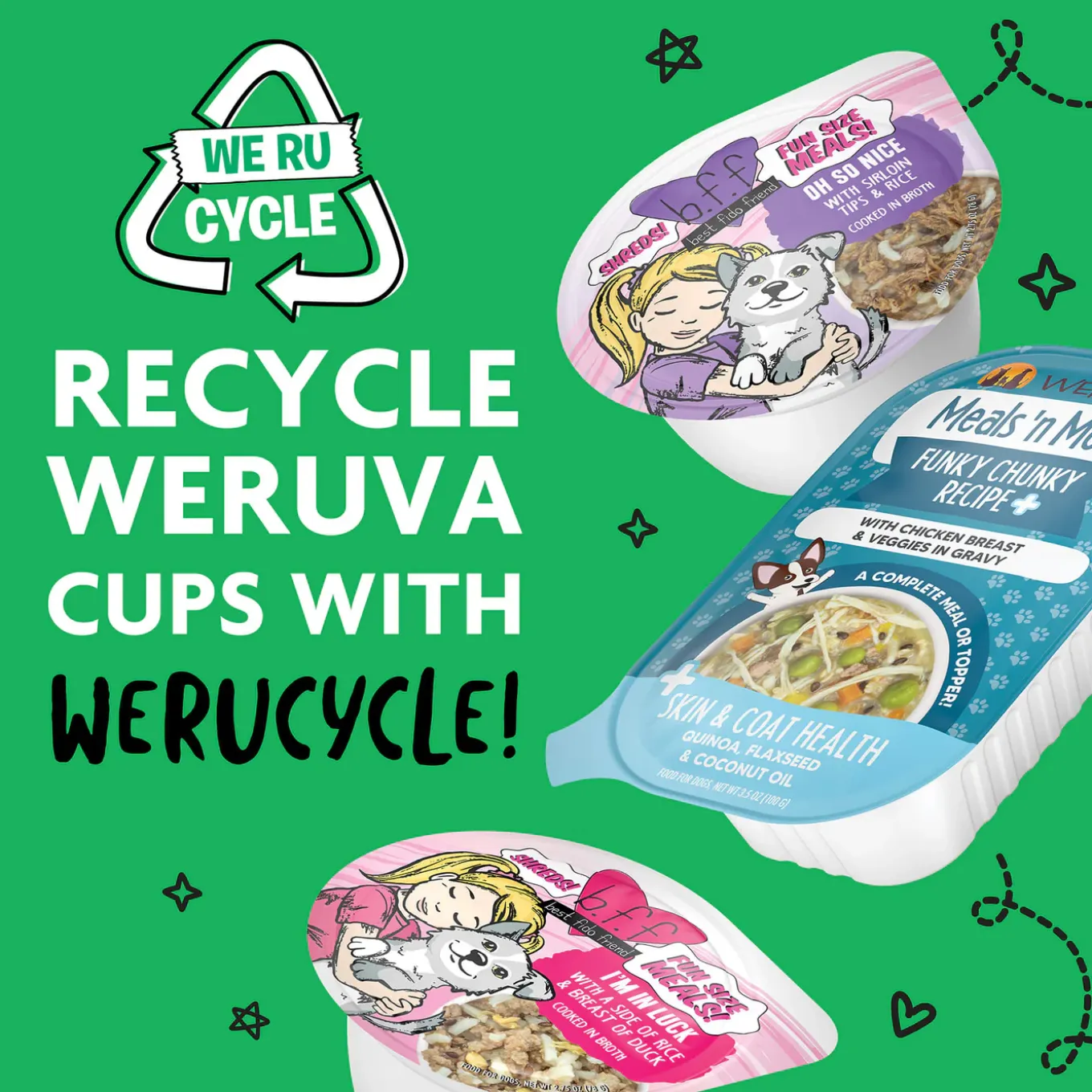 Weruva Meals 'n More Skin & Coat Wet Dog Food