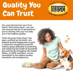 Zesty Paws Probiotic Bites For Dogs